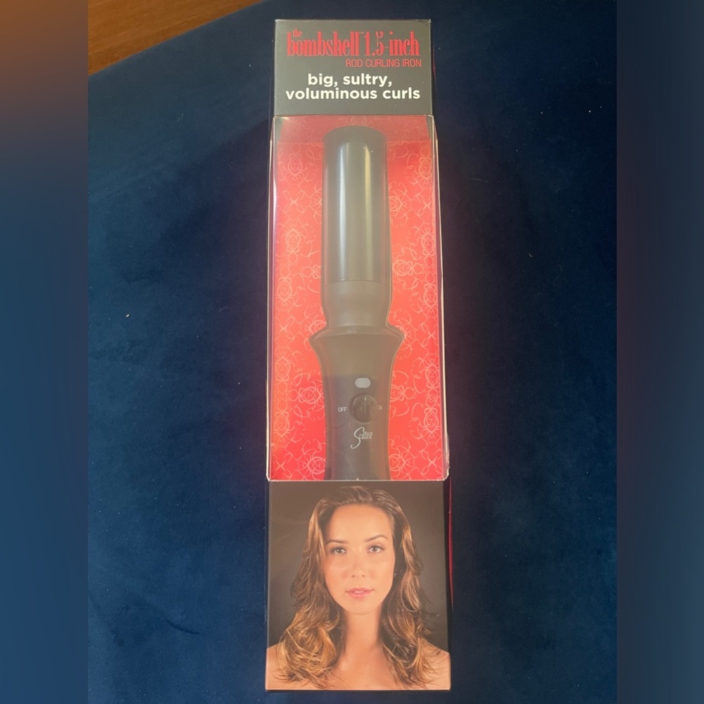 Sultra Bombshell Rod Curling Iron-NEW! never opened.